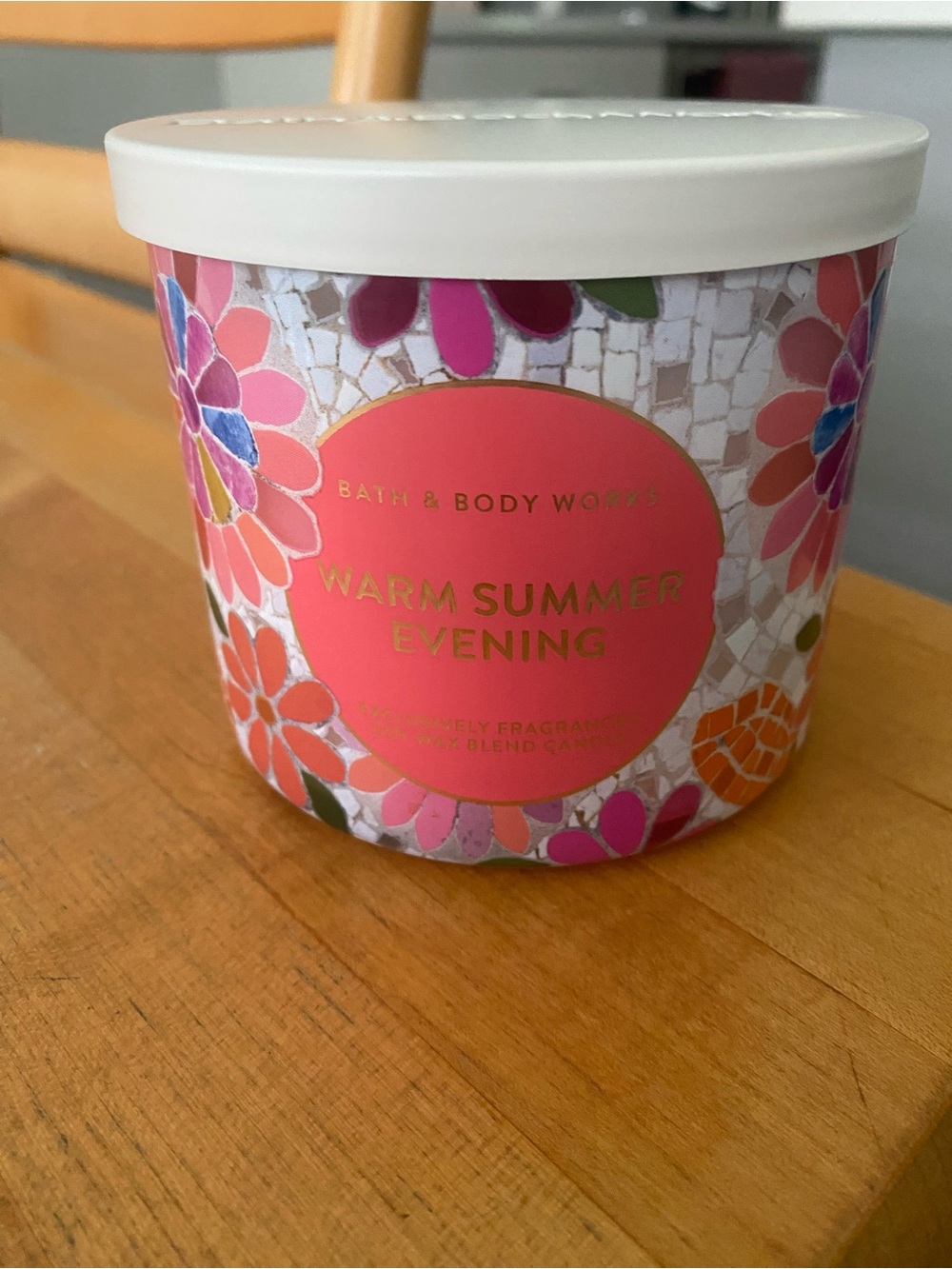 Bath and Body Works 3 Wick Candle-
Warm Summer Evening - Picture 3 of 6